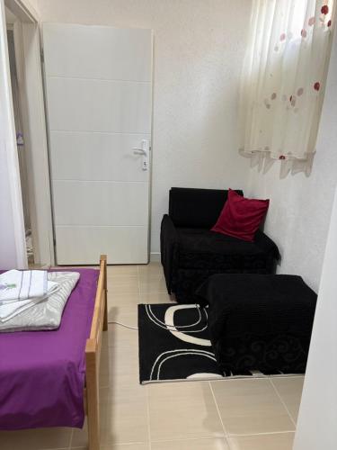 Χώρος καθιστικού στο Apartman JANA