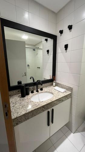 Ένα μπάνιο στο Studio moderno no Centro-Batel