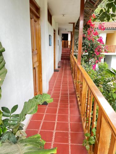 Κήπος έξω από το Balcon de Gocta