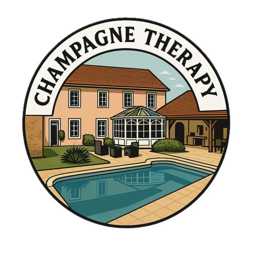 Πισίνα στο ή κοντά στο Champagne Therapy Demeure de charme avec piscine et SPA - 7 chambres
