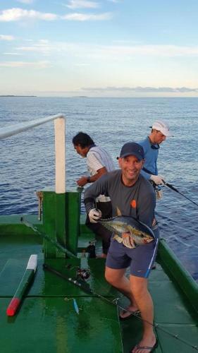 Tetamu yang menginap di Fishing Tours Maldives