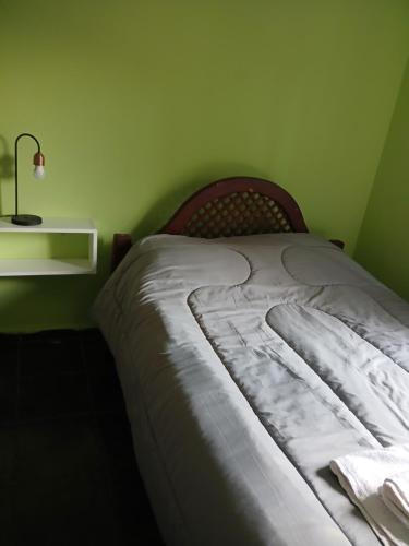 Postel nebo postele na pokoji v ubytování El refugio