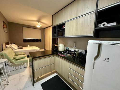Η κουζίνα ή μικρή κουζίνα στο Selenita complet apartment with leisure