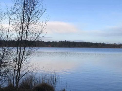 a view of a large body of water at 4 person holiday home in Hampen in Hampen
