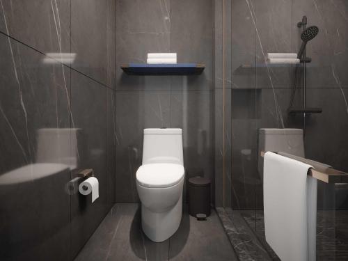 Ένα μπάνιο στο TRYP by Wyndham Vientiane Central万象爵怡温德姆酒店