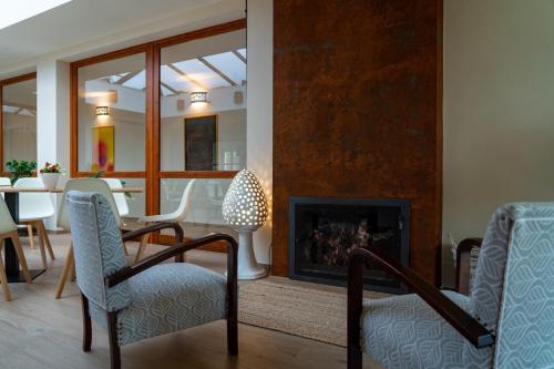 Χώρος καθιστικού στο Torre de Jaco - Wellness Inn