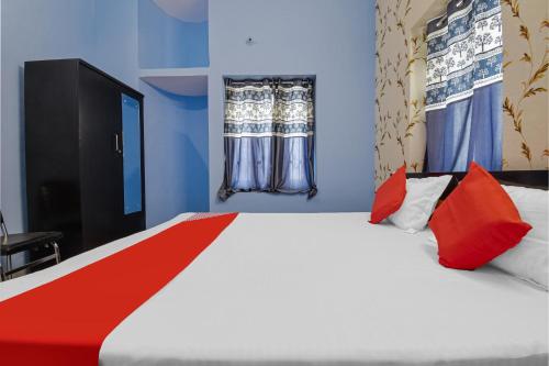 Katil atau katil-katil dalam bilik di Hotel O Buddha Paradise