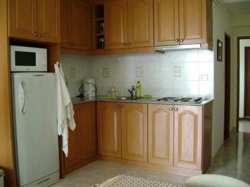 Køkken eller tekøkken på Jomtien Beach Condominium resort minimum stay 29 nights