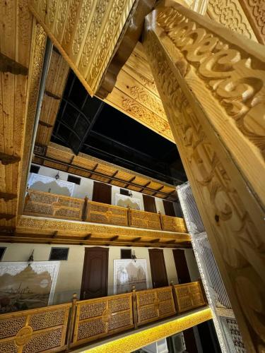 a view of the ceiling of a building at Altair Boutique in Samarkand