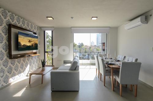 Brand new 3 BR apt steps from Villa Morra