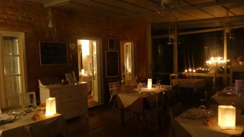 TV a/nebo společenská místnost v ubytování La Culla di Bacco