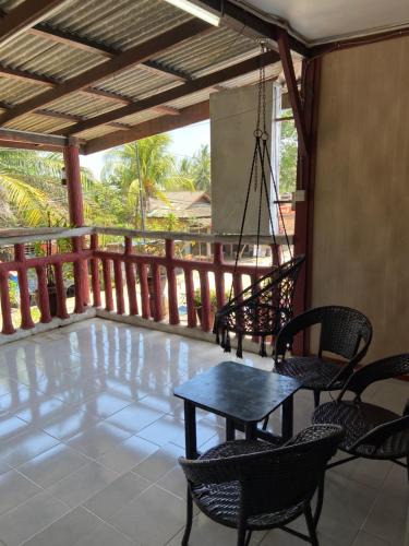 Balkoni atau teres di Kimi Guesthouse