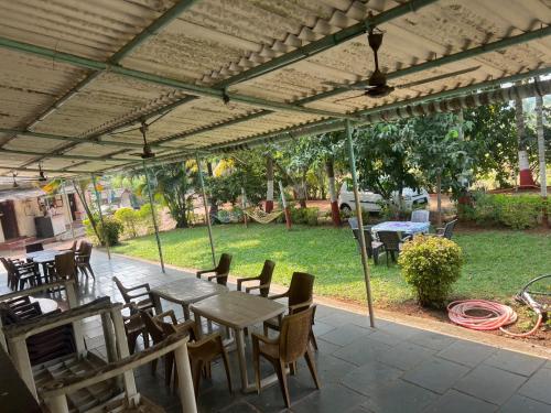 Zahrada ubytování Shree Savali Beach Resort