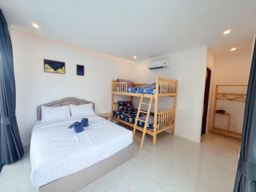 Voodi või voodid majutusasutuse T&A Happy home Huahin toas