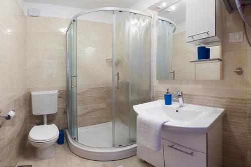 Kúpeľňa v ubytovaní Villa Vinka