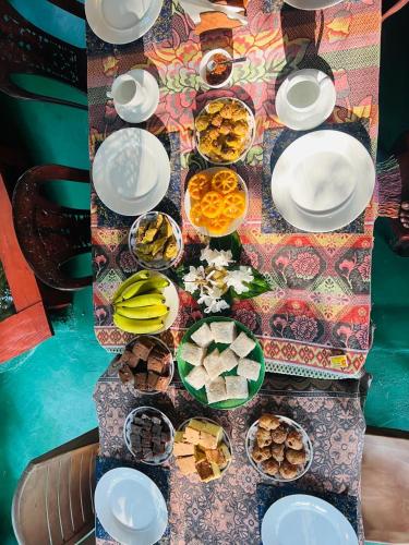 Jídlo v vily nebo okolí