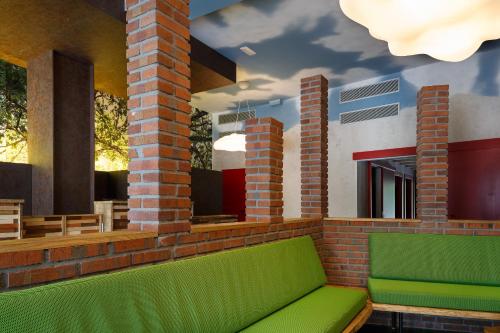 Photo de la galerie de l'établissement Blanco Albergue, à Saint-Jacques-de-Compostelle