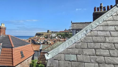 a view of a city from the roof of a building at Lot 1 The Old Auction Room in Whitby