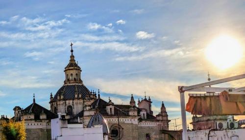Attic apartment with beautiful views