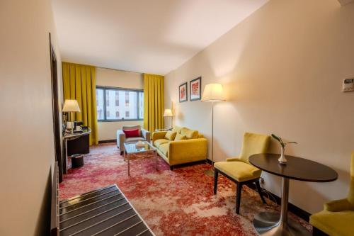 Area soggiorno di Maysan Al Harithia Hotel