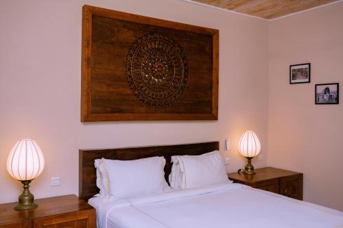Cama o camas de una habitación en Aga Surf View