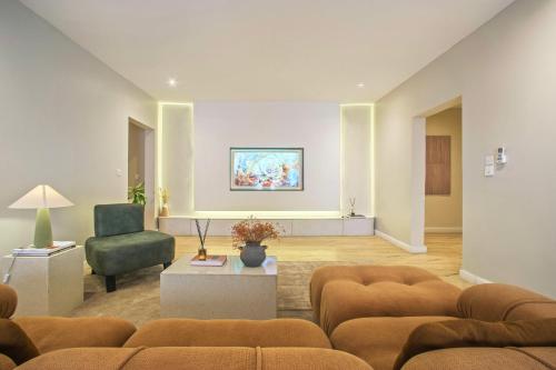 Metropolis Lekki Apartmentsにあるシーティングエリア