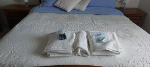 Ένα ή περισσότερα κρεβάτια σε δωμάτιο στο La Casa di Rina