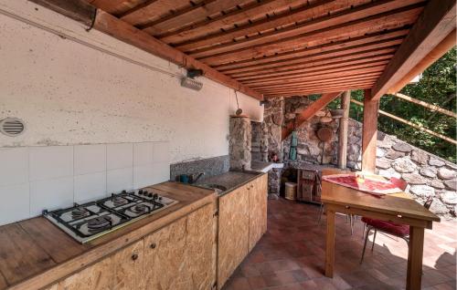 Η κουζίνα ή μικρή κουζίνα στο Lovely Home In Bagolino With Kitchen
