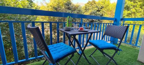 Balkoni atau teres di Apartment l'Esplanade - Vielle Aure