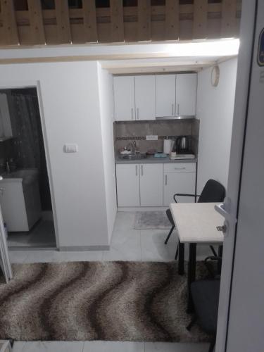 Cuisine ou kitchenette dans l'établissement Apartman Dragana