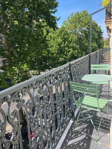 Very charming Haussmannian apartment with balcony