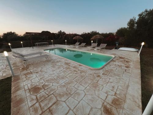Πισίνα στο ή κοντά στο Villa Stefano - avec piscine privée à Trapani