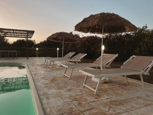 Πισίνα στο ή κοντά στο Villa Stefano - avec piscine privée à Trapani