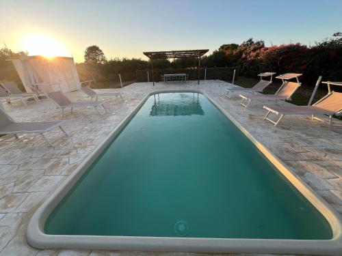 Πισίνα στο ή κοντά στο Villa Stefano - avec piscine privée à Trapani
