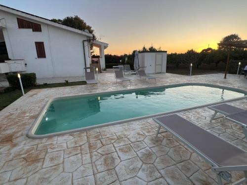 Πισίνα στο ή κοντά στο Villa Stefano - avec piscine privée à Trapani