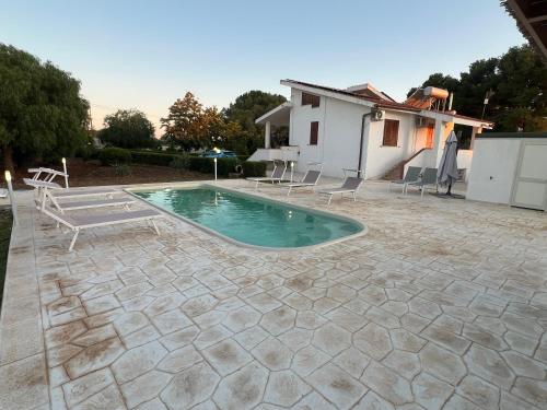 Πισίνα στο ή κοντά στο Villa Stefano - avec piscine privée à Trapani