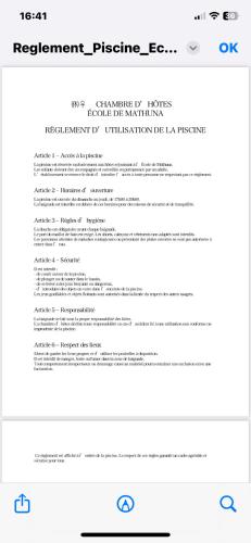 a screenshot of the registration page of a document at Ecole de Mathuna de Marigny Brizay in Marigny-Brizay
