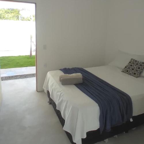 Katil atau katil-katil dalam bilik di House in Jijoca de Jericoacoara