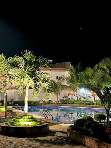 Bazén v ubytování 라메디 리조트 보홀 Ramede Resort Bohl nebo v jeho okolí