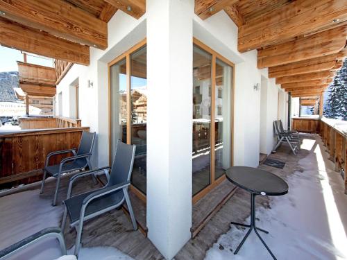 Χώρος καθιστικού στο Apartment in Gerlos near Ski Lift
