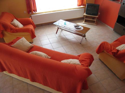 Χώρος καθιστικού στο Apartment in Ondenval near Malmedy