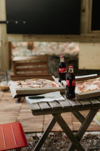 Nápoje v ubytování Glamping Verde Mare by SMART-HOME
