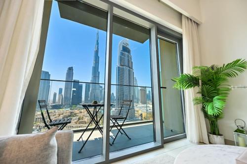 BEST Burj Khalifa View 2br 3 beds