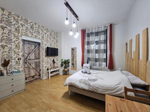 Postel nebo postele na pokoji v ubytování Studio hypercentre 2 étoiles