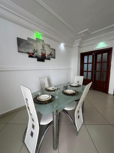 Posezení v ubytování Tchinda Meli Residence