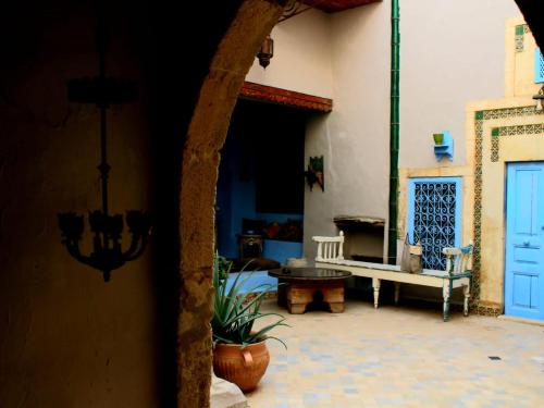 Patio nebo venkovní prostory v ubytování Dar Tiziri