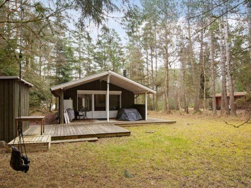 Κήπος έξω από το 6 person holiday home in Store Fuglede-By Traum