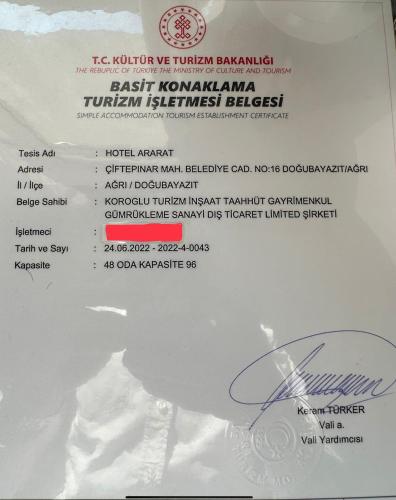 ahaarhaarhaarhaar envelope with ahaarhaarhaarhaarhaarhaarhaarhaar at Hotel Ararat in Doğubayazıt