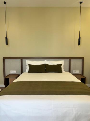 Cama o camas de una habitación en Kurti Apartments