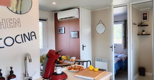 Mobil home neuf 4-6 P dans camping 4 étoiles - L'Almanarre Hyères